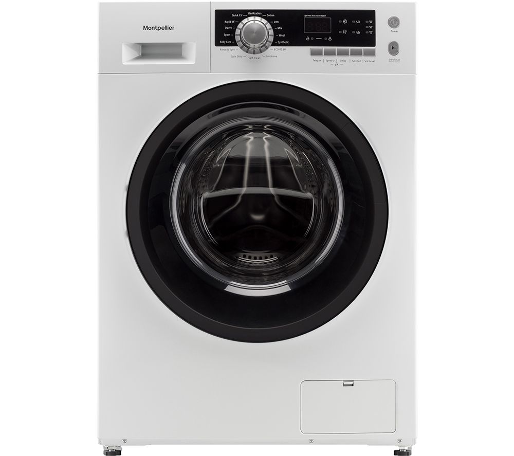 MONTPELLIER MW1045W 10 kg 1500 rpm Washing Machine - White, White