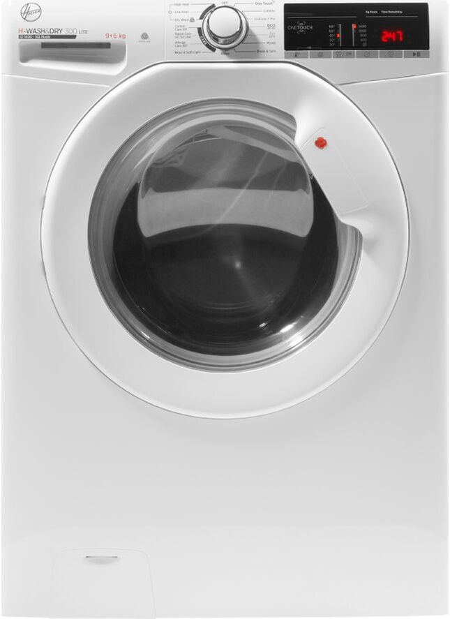 Hoover H-Wash 300 H3D 496TE NFC 9 kg Washer Dryer - White, White