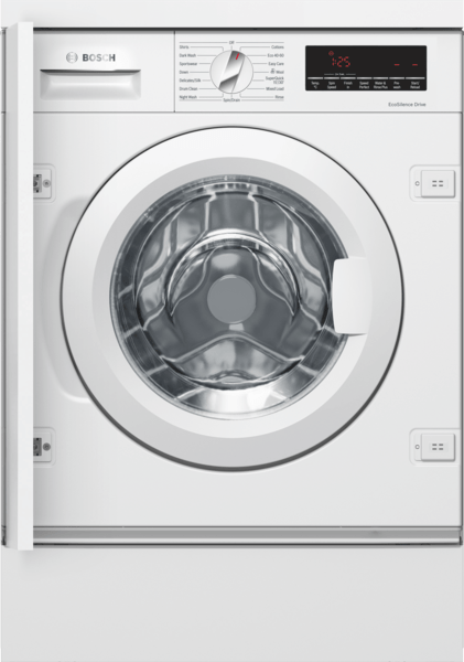 Bosch WIW28501GB 8kg Built In Washing Machine-White