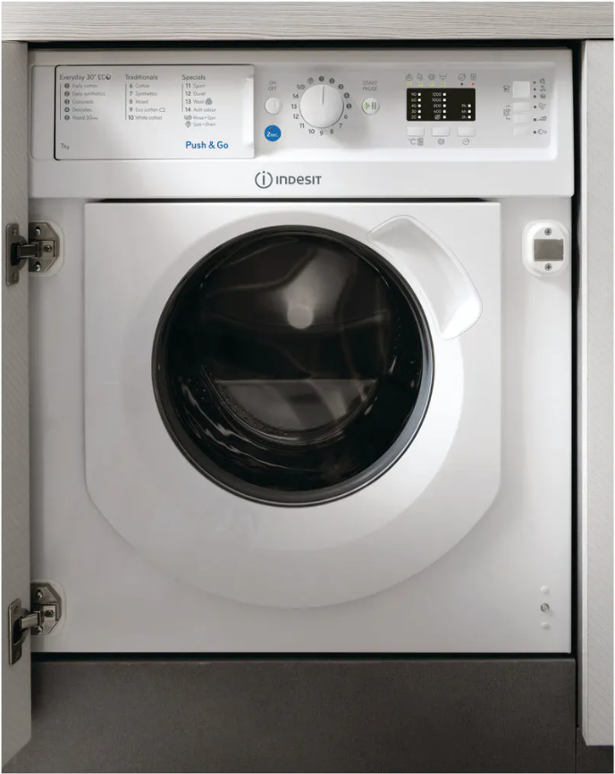 Indesit BIWMIL71252 Integrated 7Kg Washing Machine