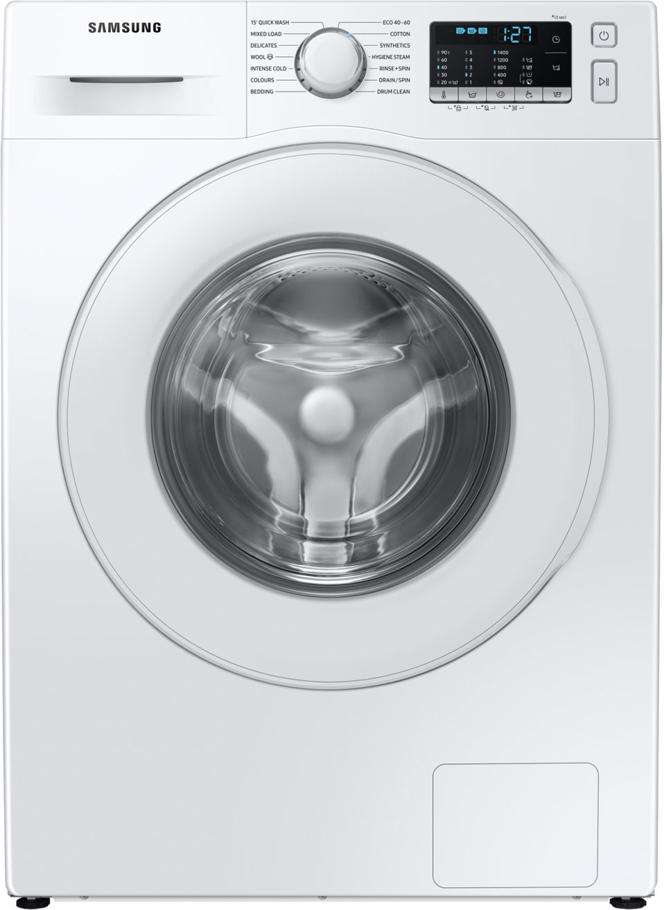 SAMSUNG WW90TA046TE 9kg 1400 Spin Washing Machine White