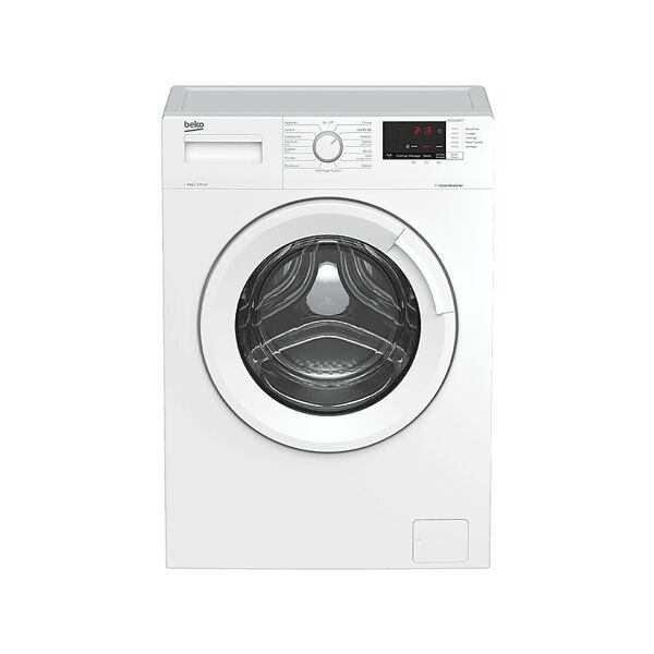 beko wuxs61032wi-it lavatrice, caricamento frontale, 6 kg, 40 cm, classe d