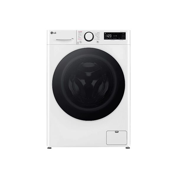 lg ai dd f4r5009tsww lavatrice, caricamento frontale, 9 kg, 56,5 cm, classe a