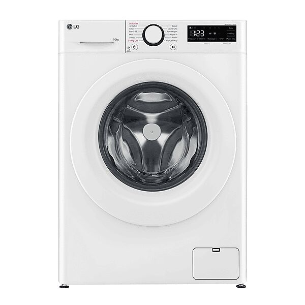 lg ai dd f4r3010nsww lavatrice, caricamento frontale, 10 kg, 56,5 cm, classe a