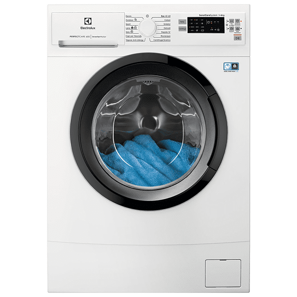 electrolux ew6s560i lavatrice slim, caricamento frontale, 6 kg, 41,1 cm, classe c