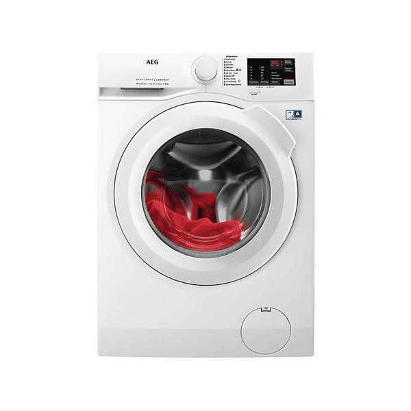 aeg l6fbi48w lavatrice, caricamento frontale, 8 kg, 54,7 cm, classe a