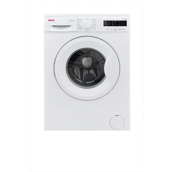 akai lavatrice aqua8004nv 8 kg classe d-bianco