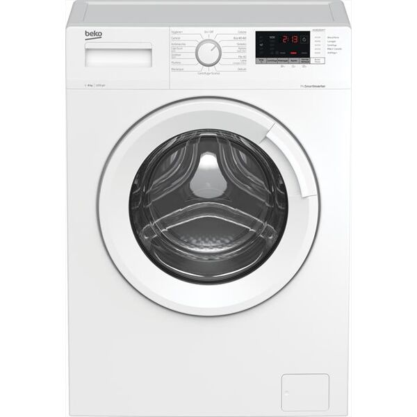 beko lavatrice wux81282wi/it 8 kg classe a-bianco