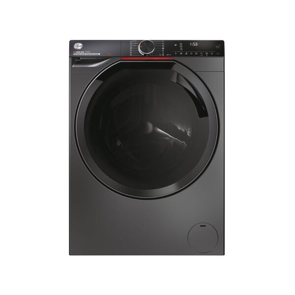 hoover h-wash 700 lavatrice slim, 9kg, classe a, 1400 giri, antracite,