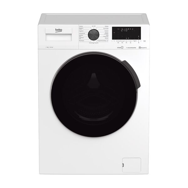 beko b300 lavatrice a vapore uwr94a6i, classe a, 9kg, 1400 giri/min
