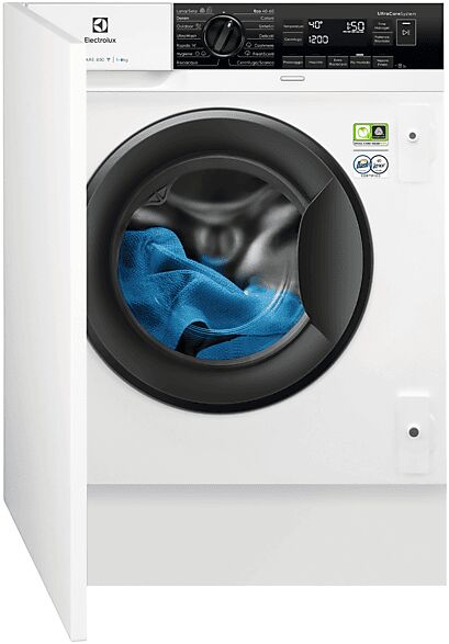 Electrolux EW8F384BI LAVATRICE INCASSO, Caricamento frontale, 8 kg, 54 cm, Classe A