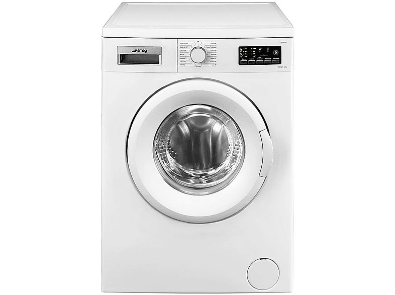 smeg lbw60it lavatrice slim, caricamento frontale, 6 kg, 49,7 cm, classe d
