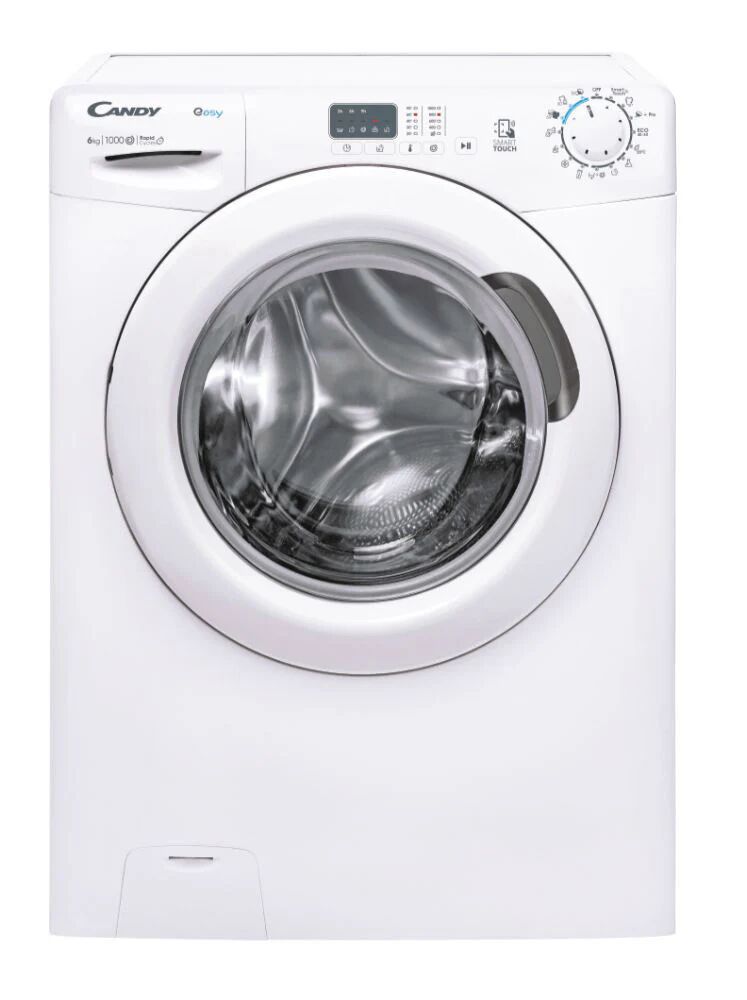 Candy Easy EY4 1061DE/1-S lavatrice Caricamento frontale 6 kg 1000 Giri/min Bianco