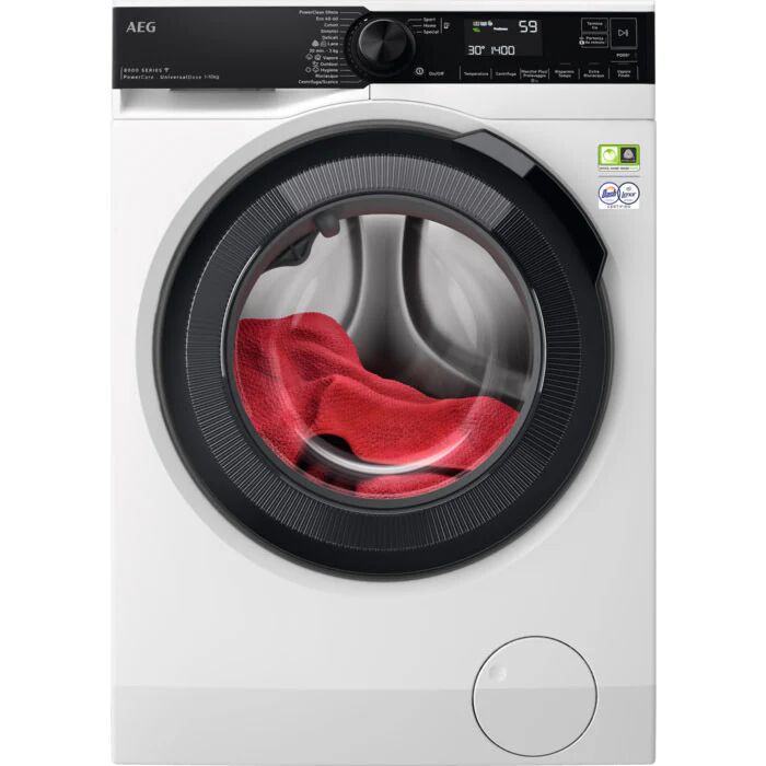 AEG LR8H14AAY lavatrice Caricamento frontale 10 kg 1400 Giri/min Bianco