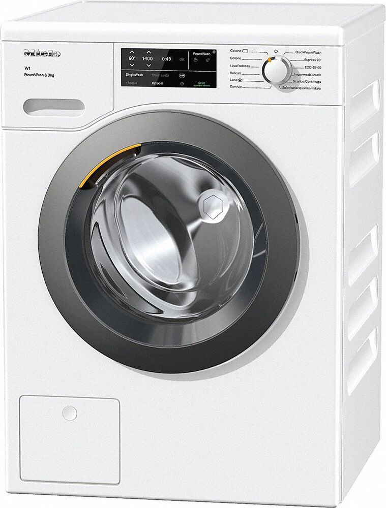 Miele WCG360 WCS PWash&9kg lavatrice Caricamento frontale 1400 Giri/min A Bianco