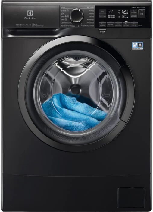 Electrolux EW6SBLACK lavatrice Caricamento frontale 6 kg 951 Giri/min Argento