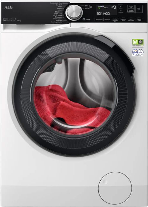 AEG Serie 9000 LR9T16ABS lavatrice Caricamento frontale 10 kg 1550 Giri/min Bianco