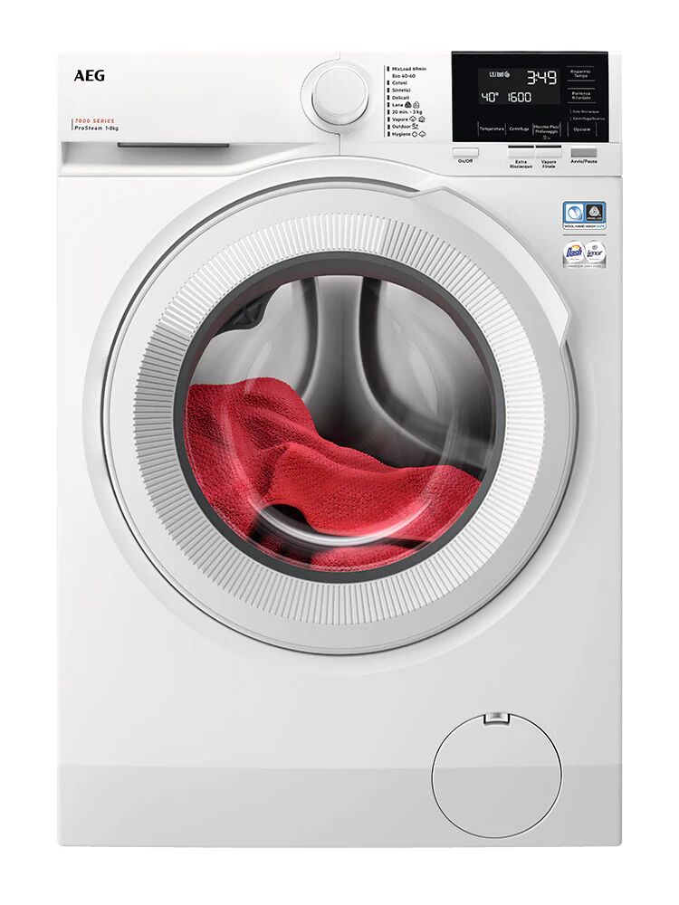 AEG LR7G86CW lavatrice Caricamento frontale 8 kg 1600 Giri/min Bianco