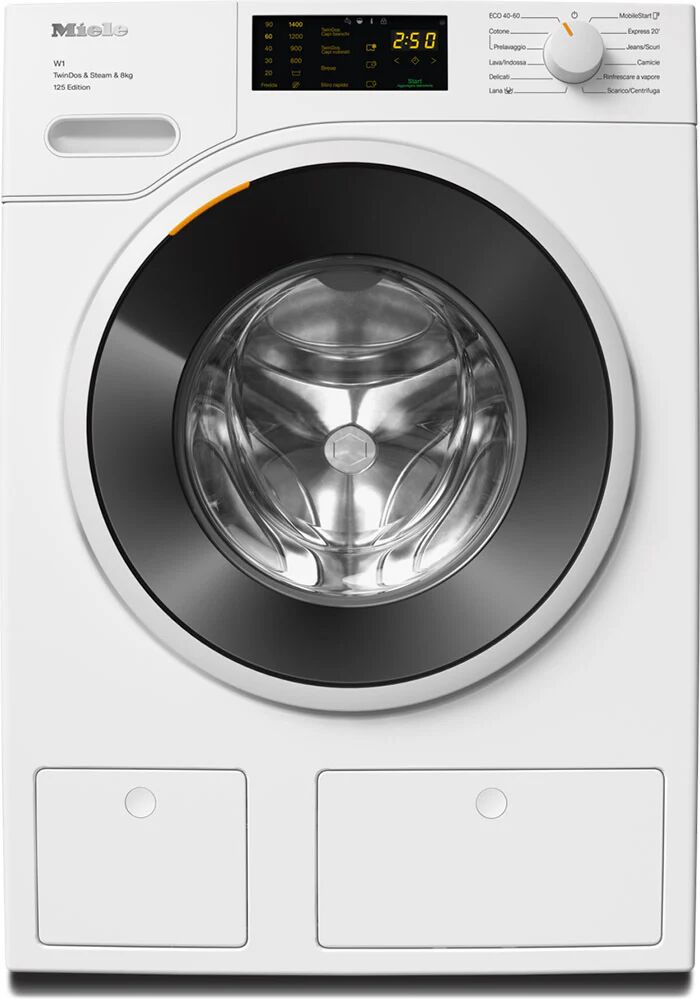 Miele WWB680 WCS 125 Edition lavatrice Caricamento frontale 8 kg 1400 Giri/min Bianco