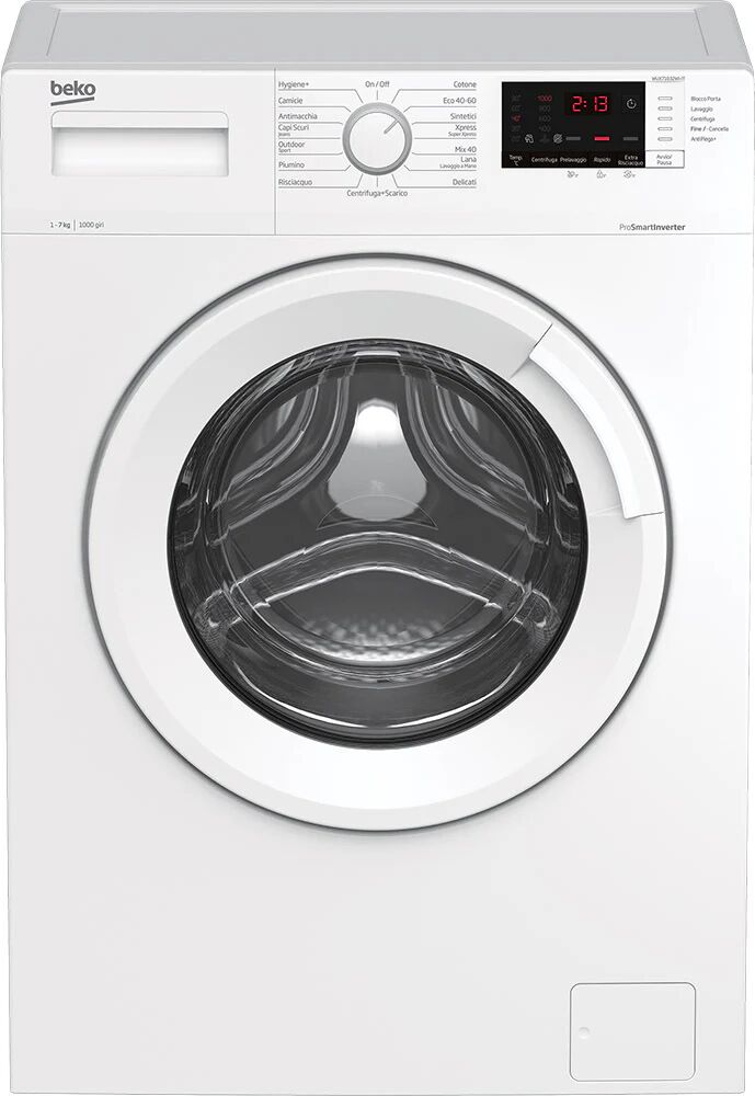 Beko WUX71032WI-IT lavatrice Caricamento frontale 7 kg 1000 Giri/min Bianco