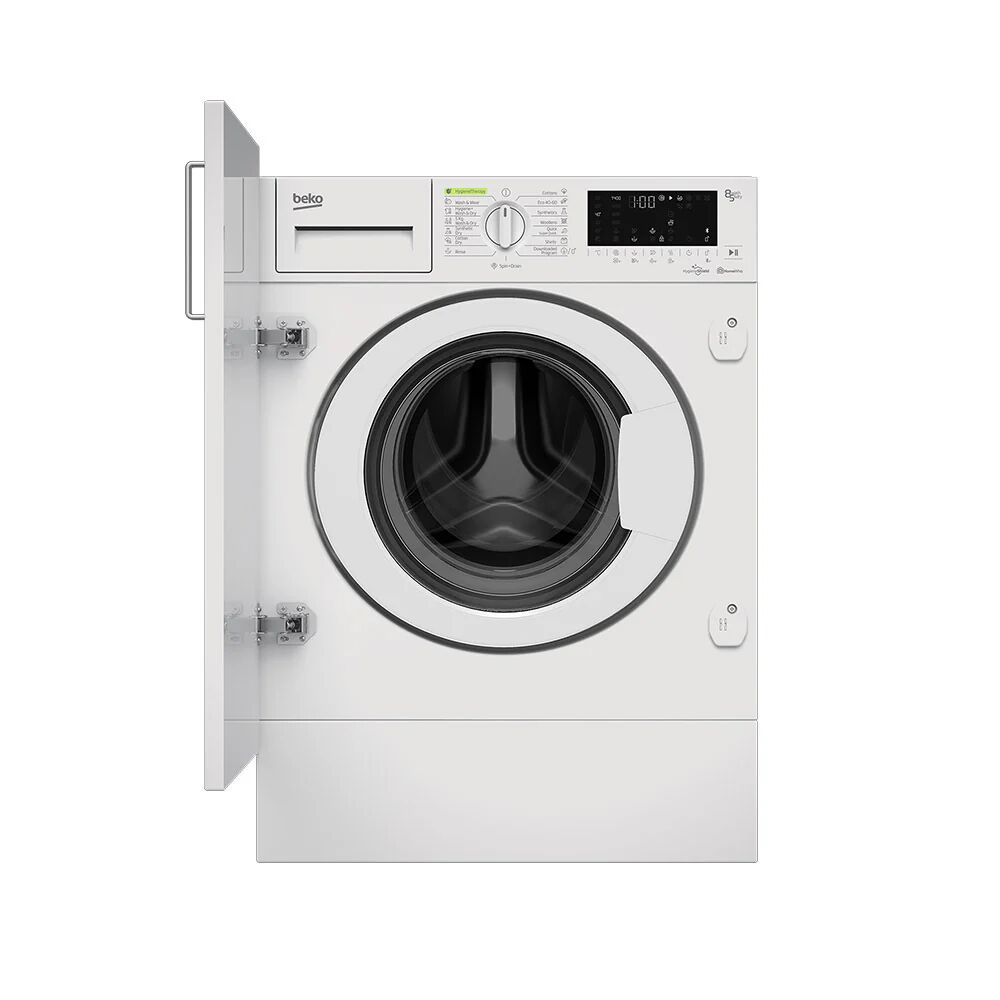 Beko HITV8736B0HT lavatrice Caricamento frontale 8 kg 1400 Giri/min Bianco