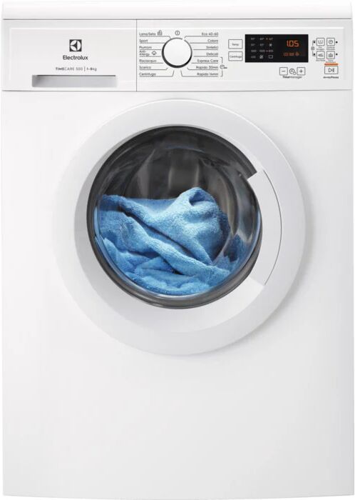 Electrolux EW2F5W82 lavatrice Caricamento frontale 8 kg 1151 Giri/min Bianco