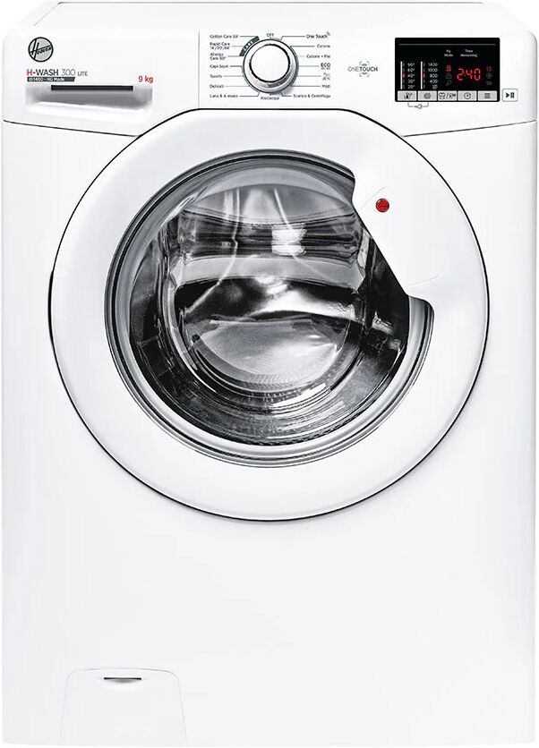 Hoover H-WASH 300 H3WS 492DA4-11 lavatrice Caricamento frontale 9 kg 1400 Giri/min Bianco