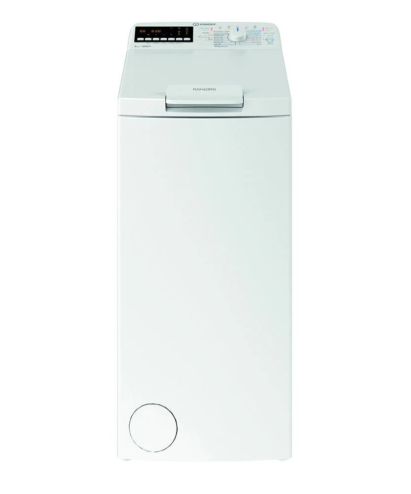 Indesit Turn&GO BTW S6251P IT lavatrice Caricamento dall'alto 6 kg 1200 Giri/min Bianco