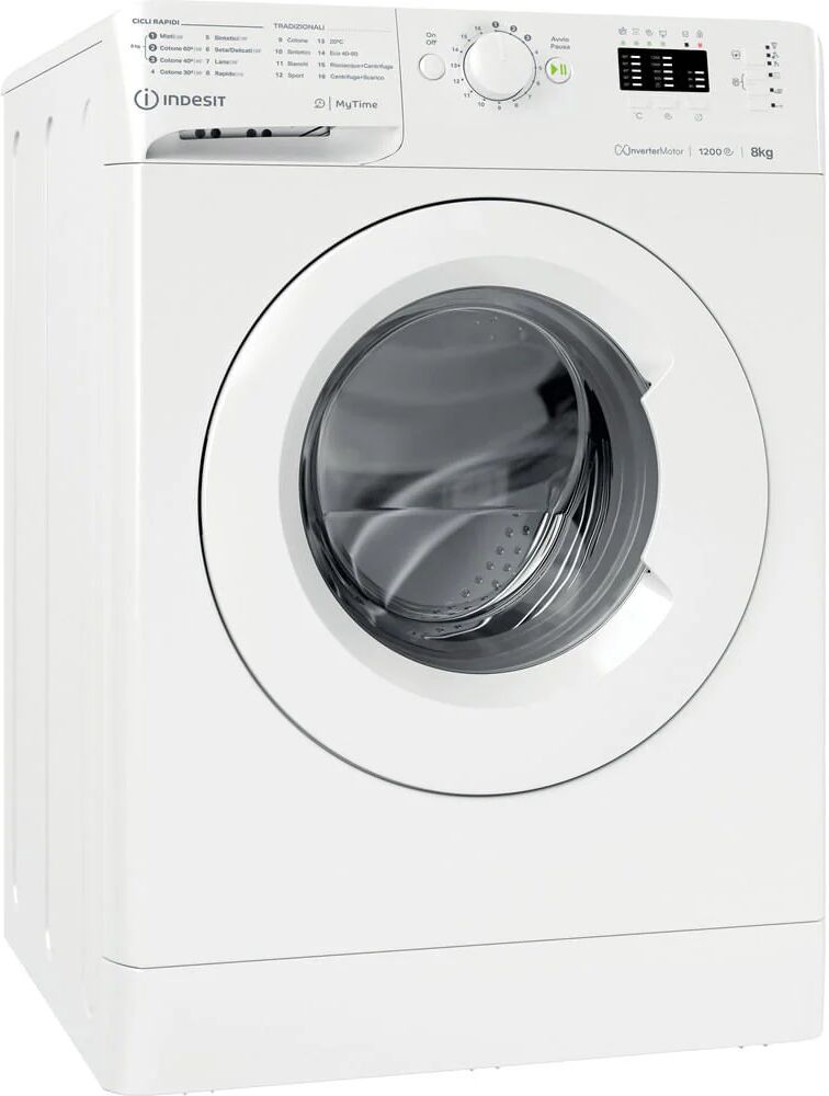 Indesit Lavatrice a libera installazione MTWA 81285 W IT - MTWA 81285 W IT