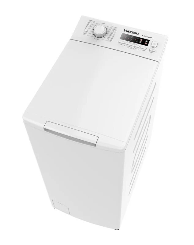 San Giorgio ST6512EL lavatrice Caricamento dall'alto 6,5 kg 1200 Giri/min Bianco