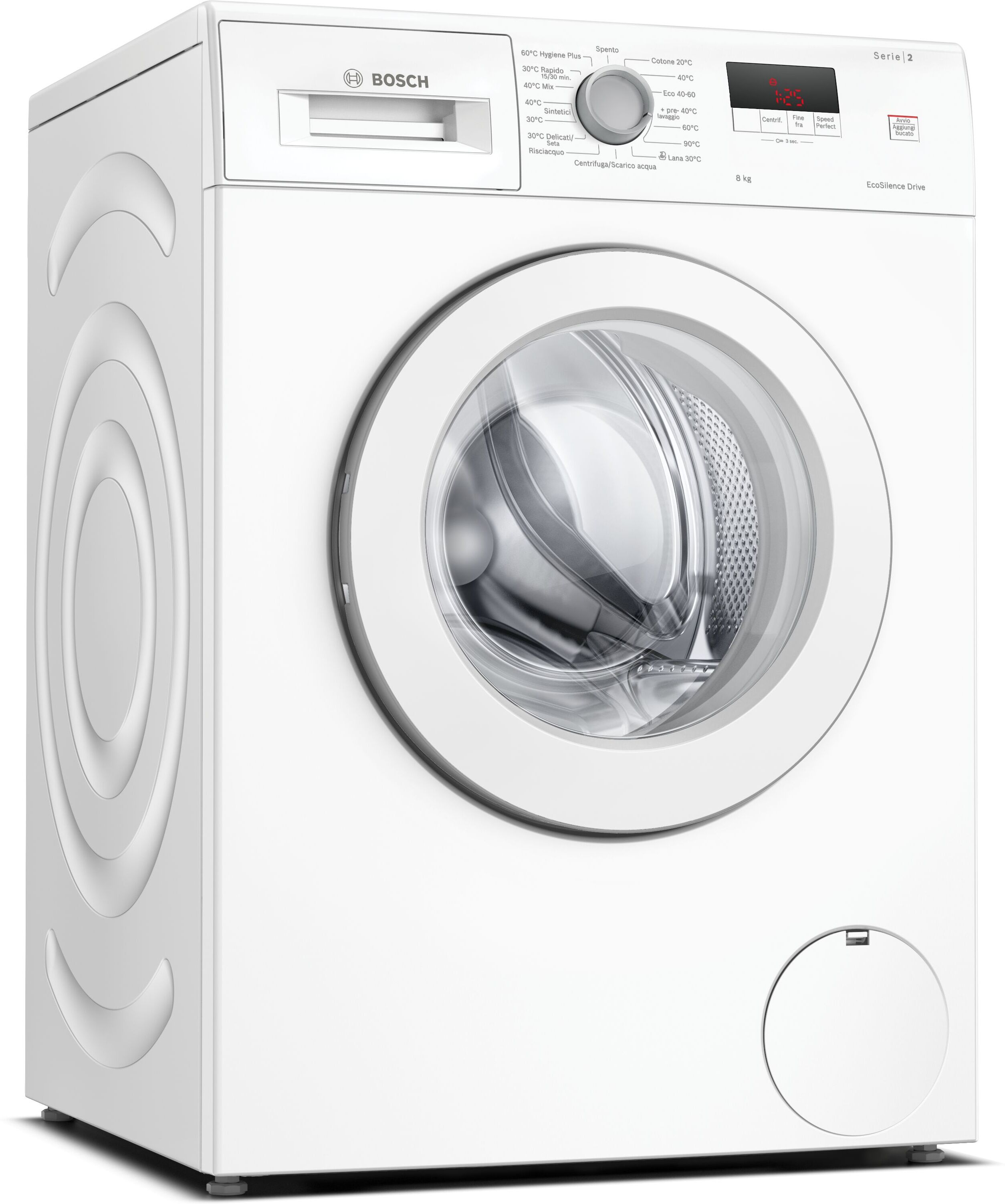 Bosch LAVATRICE CF 8KG 1200G C INV DISPL WAJ24068II