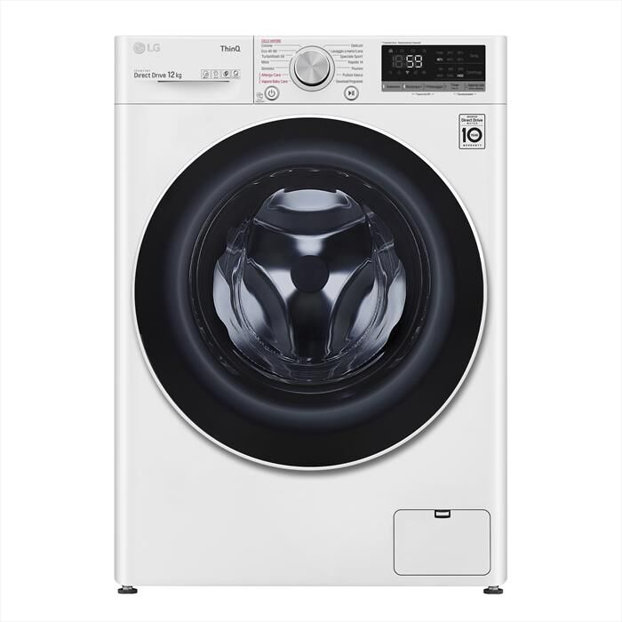 LG Lavatrice F4wv512s0e 12 Kg Classe B-white