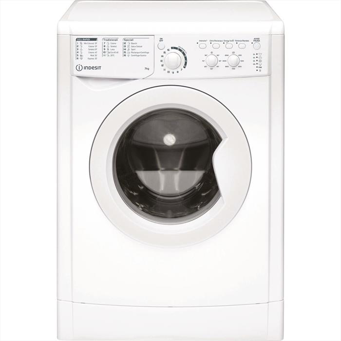 Indesit Lavatrice Ewc 71252 W It N 7 Kg Classe E-bianco