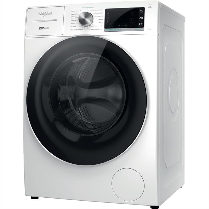 whirlpool lavatrice supreme silence w8 w946wr it 9 kg a-bianco