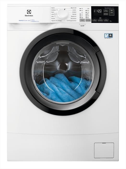 Electrolux Lavatrice Slim Ew6s462i 6 Kg Classe C-bianco/oblò Nero