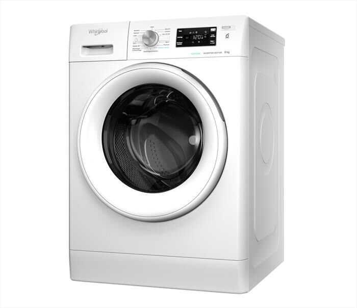 whirlpool lavatrice freshcare ffb d85 v it 8 kg classe b-bianco