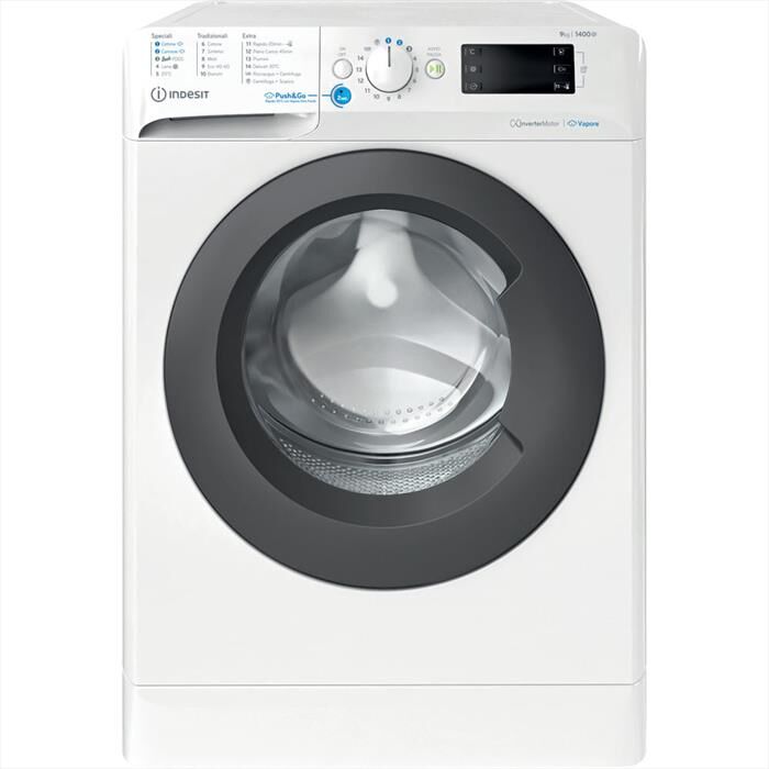 Indesit Lavatrice Innex Steam Bwe 91496x Wkv It 9 Kg A-bianco