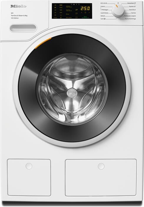 Miele Lavatrice Wwb680 Wcs 125 Edition 8 Kg Classe A-bianco