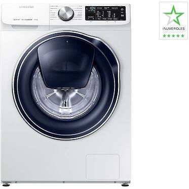 Samsung Lavatrice Samsung Ww90m645opw / Ww90m642opw Quickdrive Addwash 9 Kg 1400 Giri Ecolavaggio Smart Check Digital Inverter Carico Frontale Libera Installazione Refurbished Classe A+++