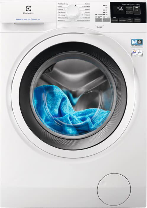 Electrolux Ew7w484w Lavasciuga Lavatrice Asciugatrice Capacità Di Carico 8 Kg Classe Energetica A Profondità 58 Cm Centrifuga 1600 Giri A Vapore Time Manager / Steamcare - Ew7w484w