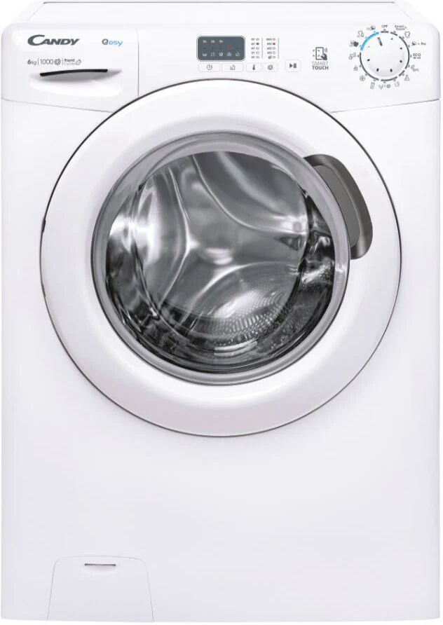 Candy Easy EY4 1061DE/1-S lavatrice Caricamento frontale 6 kg 1000 Giri/min Bianco