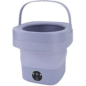 Lavadora portátil plegable, lavadora de cubeta pequeña, 6,5 l de