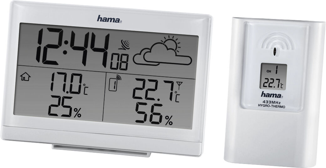 Hama 186309 Elektronisch weerstation EWS-890, wit