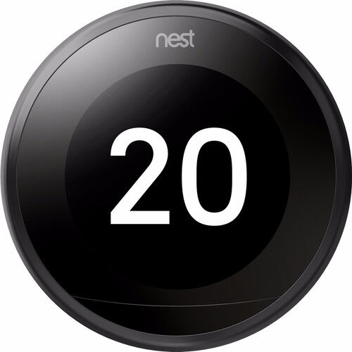 Google Nest Learning Thermostat Black