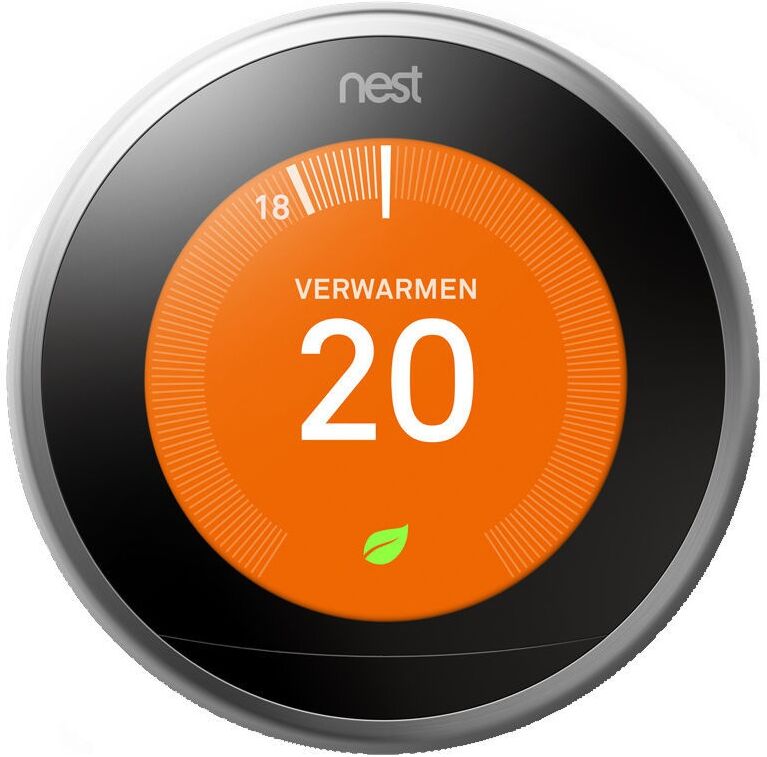 Google Nest Learning Thermostat Steel