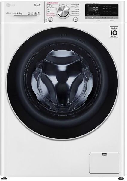 Lg Máquina De Lavar E Secar Roupa F4dv7009s1w 9kg / 6kg 1400rpm A (branco) - Lg