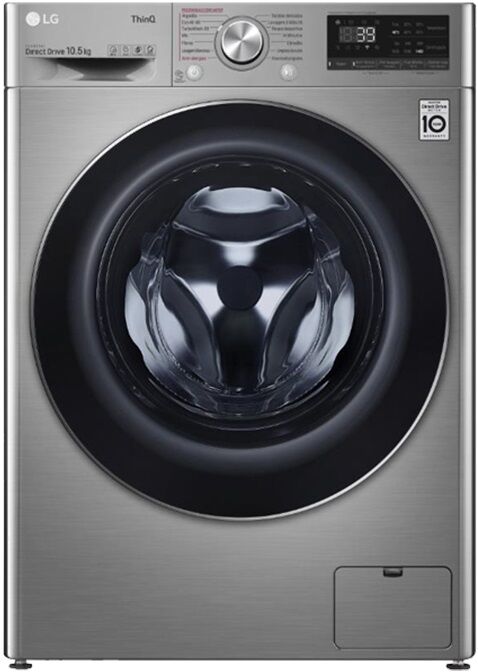 Lg Máquina De Lavar Roupa 10.5kg 1400rpm (cinzento) F4wv7010s2s  - Lg