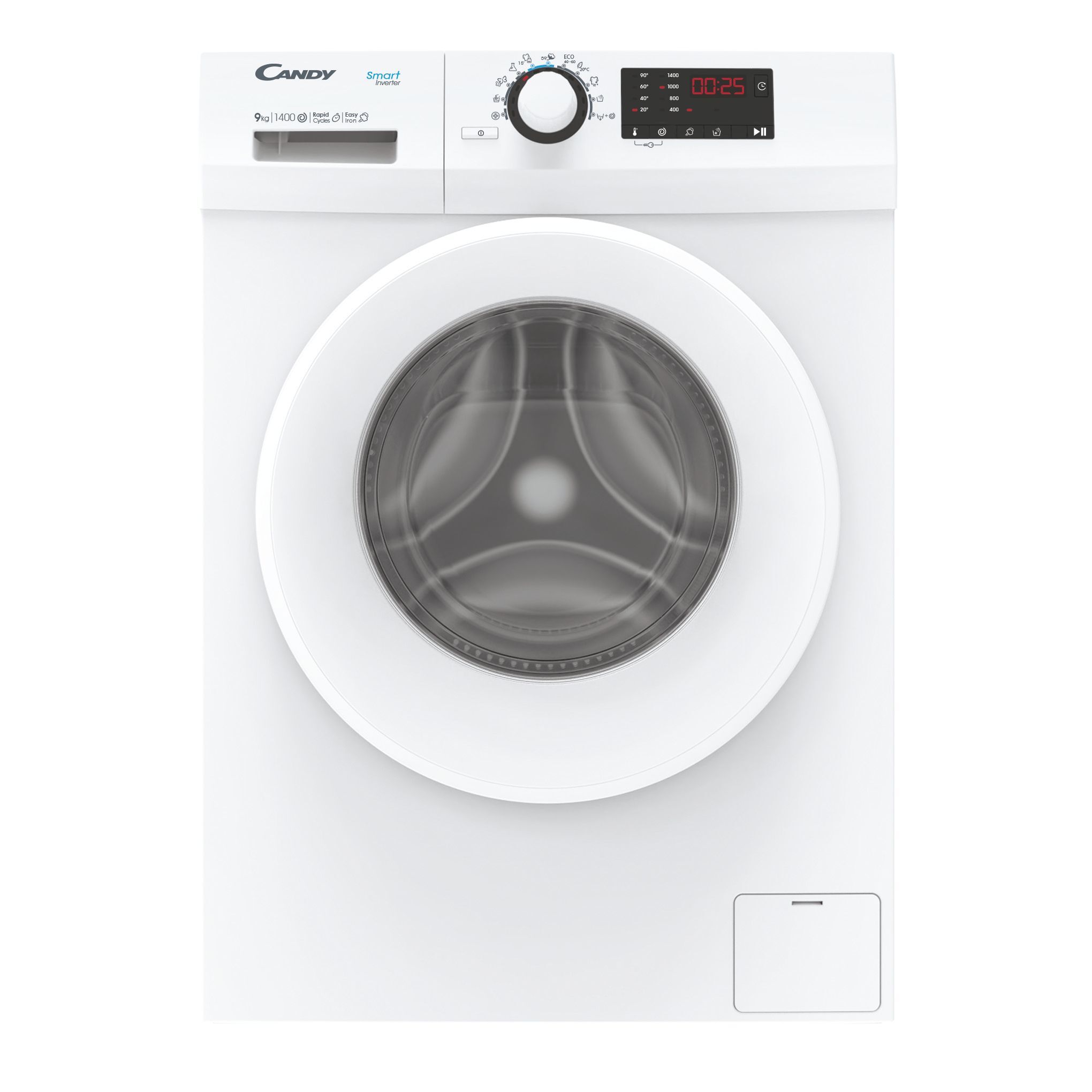 Candy Máquina De Lavar Roupa 9kg 1400rpm Rcss 149hmc-s (branco) - Candy