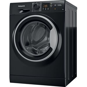 HOTPOINT NSWM 1045C BS UK N 10 kg 1400 Spin Washing Machine - Black, Black