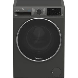 BEKO Pro Aquatech B5W5841AG Bluetooth 8 kg 1400 Spin Washing Machine - Graphite, Black,Silver/Grey